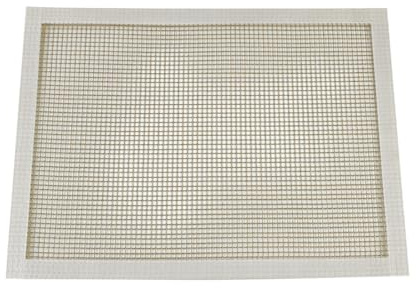 Non-Stickware BBQ Grill Mesh Mats, Resuable 30 x 40cm, 4 Pack, Ultimate | Non Stick For Gas Charcoal Electric Grills Ovens, Easy Clean, Non Toxic, Cut to Size. Grill Meat, Vegetables, BBQ Baking Mat