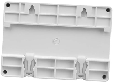 Gettimore Compteur d'électricité avec écran LCD pour maison, bureau et usine, blanc
