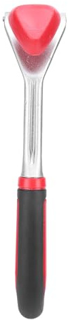Rascador de pintura de carburo ergonómico, herramienta para quitar barniz, pegamento, masilla, rayar suelos de madera, diseño cómodo