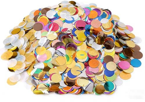 6000 Stück Vielseitige Konfetti Mischung für Luftballonfüllung