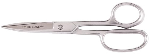 Klein Tools G758HC Schere, hergestellt in den USA, Allzweckschere für Geflügel und andere sanitäre Umgebungen, Edelstahl, 20,3 cm