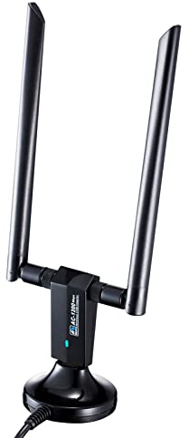 VBESTLIFE RTL8812CU AC USB 5.8G Dualband-WLAN-Dongle-Adapter Unterstützung für drahtlose Netzwerkkarten für 802.11ac Standard-WLAN