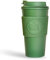 Neon Kactus - Tasse de voyage double paroi, travel mug réutilisable avec couvercle refermable, revêtement et joint en silicone Qualité Alimentaire, gobelet isotherme café, recyclable, 16oz.