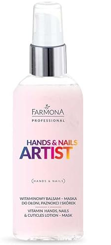 HANDS & NAILS ARTIST Vitamina Loción Mascarilla para manos, uñas y cutículas, 50 ml