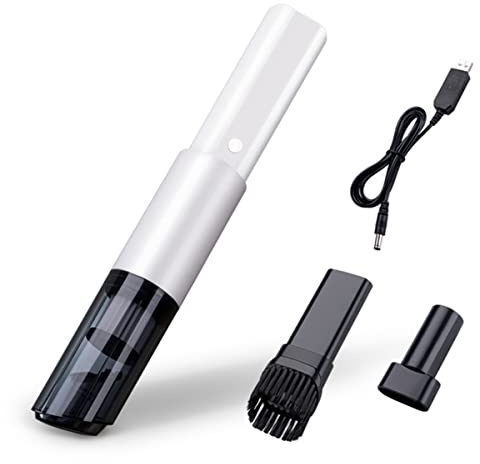 HIZQ Aspirateur sans Fil À Main, Puissante Batterie À Charge Rapide Rechargeable Cyclone Légère, Humide Et Sèche, Convient Aux Poils d'animaux Et Au Nettoyage Domestique Et Automobile,2