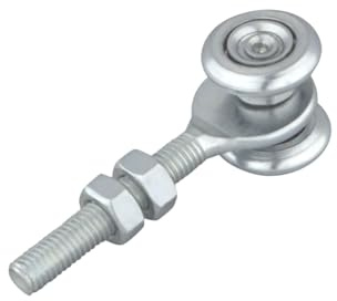 LYSEL® Laufrolle Vorhangrolle Führungsrolle verzinkt für Laufschiene 35x30mm mit Kugellager (1 Stück)
