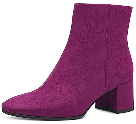 MARCO TOZZI Femme 2-25349-41 587 Bottine à Talon, Grape, 40 EU