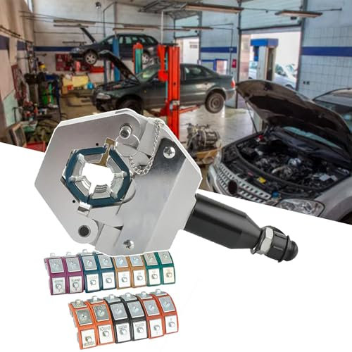 Macchina crimpatrice Manuale, crimpatrice idraulica per Tubi Flessibili dell'Aria condizionata per Auto, Kit crimpatrice Manuale per Tubi Flessibili dell'Aria condizionata, utensile crimpato