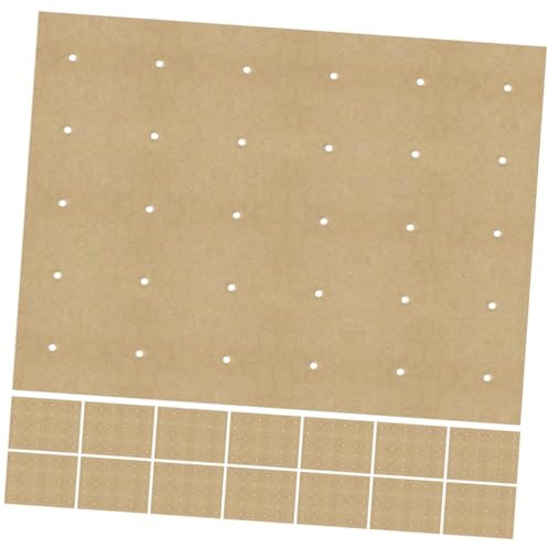 CIYODO Papel para Freidora de Aire Antiadherente Hojas para Hornear Doble Cara Papel Resistente al Aceite Accesorios de Cocina para Hornear Galletas y Pan 100 Hojas