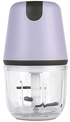 Household Electric Ice Crusher Mini Ice Shag Machine 0.3L Capacity 2-Level Power Built-in Battery for Home Use
