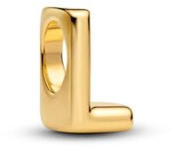 PANDORA Buchstabe L Alphabet-Mini-Charm 763958C00 Charm Anhänger
