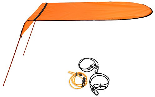 Tenda parasole per kayak, per una persona singola, in tessuto Oxford impermeabile, protezione solare per kayak, parasole per canoa