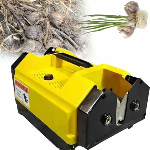 Aglio Di Aglio Elettrico, Taglierina Per Radici, Macchina Per Rimozione Della Coda A Due Aglio A Doppia Testa, Barba Tagliata E Radici, Barba E Taglierina Per Radici - Per Aglio Da Giardino, Cipolla