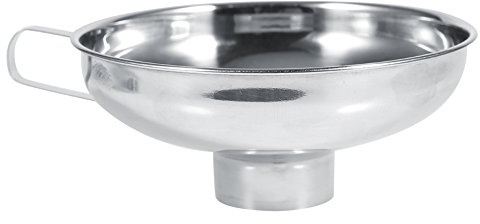 Entonnoir TopinCN en acier inoxydable à col large avec poignée - Outils de cuisine de qualité supérieure (grande taille)