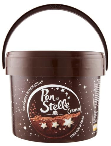 PAIN D'ÉTOILE À LA CRÈME À TARTINER MAXI POT 3 KG DE BISCUIT CHOCOLAT-NOISETTE