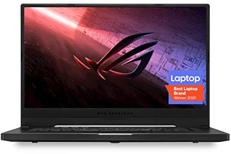 ROG Zephyrus G15 (2020) Ultra Slim Gaming Laptop, 15.6 144Hz FHD, GeForce GTX 1660 Ti, AMD Ryzen 7 4800HS, 16GB DDR4, 1TB PCIe NVMe SSD, Windows 10, GA502IU-ES76