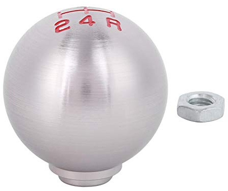 BigKing Schaltknauf, Schalthebel Kugelschaltkugel Schaltgetriebe M10x1,5 Gewinde fit für Honda Civic/City/CRV(Fifth gear)