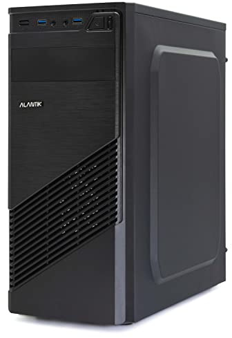 Ordenador de sobremesa montado Tower Intel Core i3 2100 hasta 3,1 GHz, gráfico, juego de oficina, Windows 10 Professional Original Simpletek (RAM 16 GB SSD 240 GB HDD 500 GB)