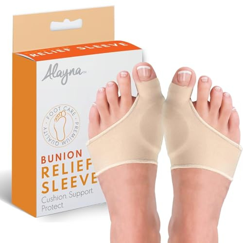 Bunion Correctors for Women and Men Relief for Big Toe Separator Gel Cushion Brace Protector Support Hallux Valgus Hammer Toe (Small)