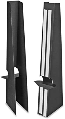 Self-Stick Cardboard Double Wings Easel Backs 24 Inch, 8 Pack Easel Stands for Custom Standees, Centerpieces, Signs, Crafts and Props - Indoor Use Only