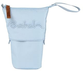 Satch Pencil Slider Federmäppchen Stiftehalter zum Stehen 3 Innenfächer Geheimfach Recycelte Materialien