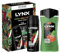 LYNX Africa & Jungle Fresh The Sidekick Duo Deodorant Gift Set 3-in-1 Body, Face & Hair Wash & Body Spray perfect for his daily routine 2 piece