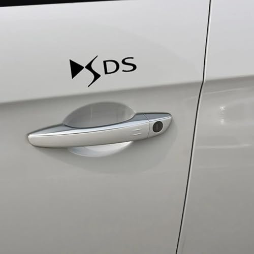 KTTEAN Adesivo per Auto, per DS Decalcomanie Rimovibili Senza residui autoadesivi Auto Logo Adesivo con Segno Accessori,A
