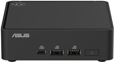 ASUS Mini Desktop PC, Intel Core 7 4GHz, NUC Barebone 240H Slim UK