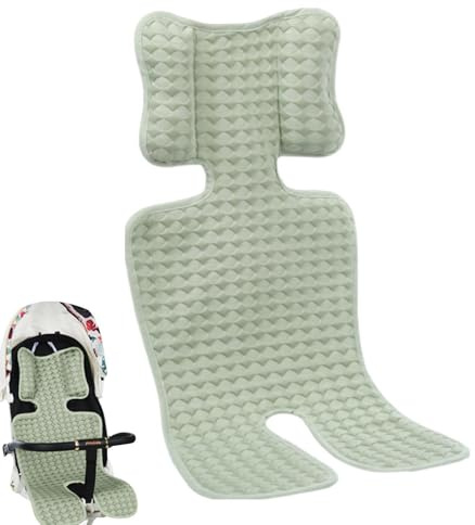 70x35 Cm Coprisedile Refrigerante Per Passeggino | Cuscino Antisudore In Seta Di Ghiaccio, Lavabile E Antiscivolo – Per Carrozzina, Seggiolino Auto, Seggiolone – Tappetino Estate Neonato 140g