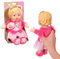 BABY born for babies Prinzessin, Puppe mit weichem Körper und Fingertaschen in den Armen, 26cm große Handpuppe, 834688 Zapf Creation