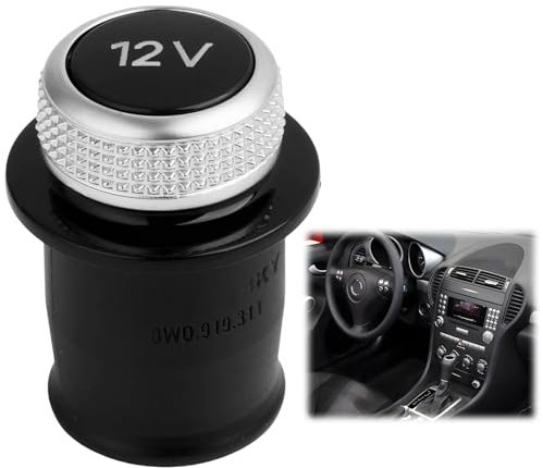 Annlpoy 1pcs tapa del enchufe del encendedor de cigarrillos para automóviles De 12 V,tapa de repuesto antipolvo,Compatible con Audi A3, A4, A6, A7, A8, Reemplazo Directo para OE 4H0919311 y 8W0919311,
