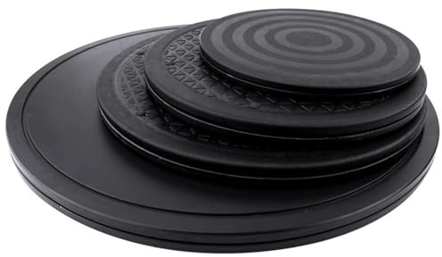 DLZFUDTY TöPferscheibe,Drehscheibe TöPfern 25/30/40 cmTöpferscheibe Drehen Plattenspieler Keramik Drehteller Drehteller Drehteller Ton Keramik Skulptur Werkzeug(20CM)