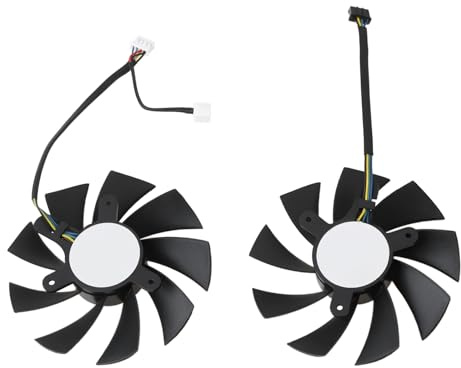 EMSea Ventola di raffreddamento per scheda grafica, 88 mm, compatibile con DELL compatibile con LENOVO RTX 3060 3060Ti 3070 3080 3090