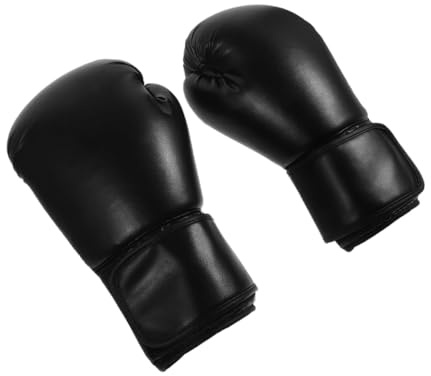 ELAYARD Guantoni da Boxe in Pu 12 Oz per Uomo e Donna, Guanti da Allenamento Resistenti e Portatili per Boxe, Kickboxing e Arti Marziali, Adatti a Fitness e Combattimenti