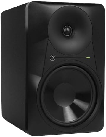 Mackie MR824 - Monitor de Estudio Alimentado de 8 Pulgadas, Color Negro