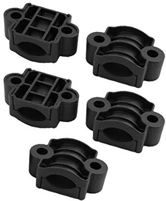 New Lon0167 Agrafe de fixation de câble d'isolation 5Pcs en nylon K20 / 36 pour le Cabinet à haute pression(5Pcs Isolierungskabel-Befestigungsclip Nylon K20 / 36 für Hochdruckgehäuse