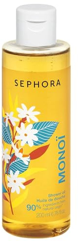 SEPHORA Shower Oil MONOI 200 ML 90% INGREDIENTS OF NATURAL ORIGIN