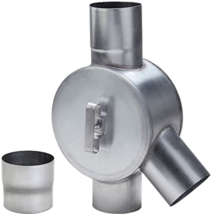Wasserverteiler Wasserweiche Zink DN 100 inkl. Adapter