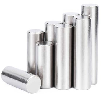 M1 M1.5 M2 M2.5 M3 M4 M5 M6 M8 Cylindrical Pin Locating Dowel 304 Stainless Steel Fixed Shaft Solid Rod GB119 8~100mm ( Size : M2 , Color : 14mm(10pcs) )