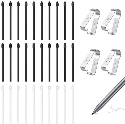 Furuising 30Stk S Pen Spitzen,S Pen Ersatzspitzen,Ersatz Touch Stylus Tips | für Samsung Galaxy Note 10/10 Plus/20/20 UItra/TabS6/S6 Lite/S7/S7 Plus/S8/S8 UItra/S8Plus/S21ultra/S22ultra/S23ultra