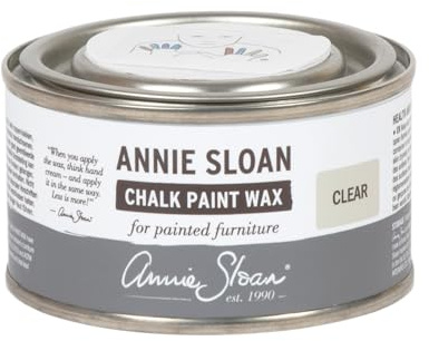 Annie Sloan Chalk Paint® Wax (120 mL, Clear) - Protective Furniture Wax for Paintwork | Seals, Softens & Enhances Hand-Painted Finishes
