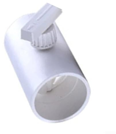 YUANGANG Valve de régulation précise du débit d'air PVC Conduit de ventilation Valve manuelle de régulation du volume d'air avec poignée réglable (100 mm)