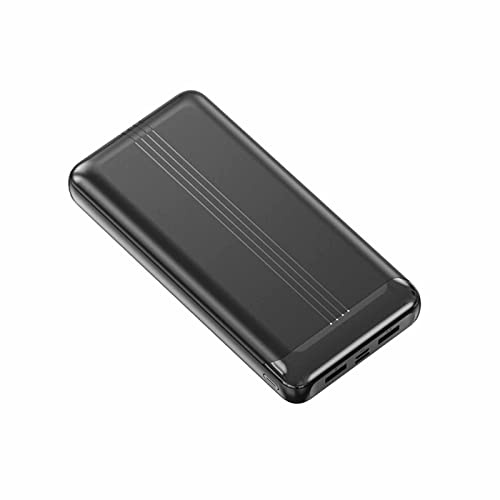 Power Bank, caricabatterie portatile da 20000 mAh Batteria esterna USB-C, caricabatterie per cellulare a ricarica rapida compatibile Adatto per telefoni cellulari, ecc., Nero, 20000 mAh