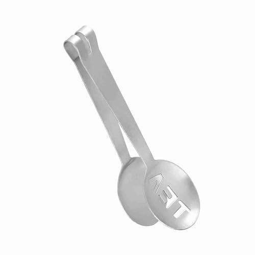 Aramox Pinze per Sacchetti da tè, Utensile da a Base di Erbe in Acciaio Inossidabile Sicuro e Comodo con Piastra Solida e Piastra di Filtro, Estrazione Efficiente per Sacca da tè e