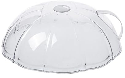 Zahoken Couvercle Anti-projections Pour Micro-ondes - Protège-Plat Four Pour Réchauffage,Couverture Anti-Éclaboussures Résistante à la Chaleur pour Usage Domestique au Micro-ondes