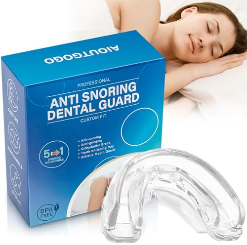 Anti Ronflement Orthese Efficace Puissant,Plus Doux Dispositifs Anti-Ronflement,Prêt à l'emploi Confortable et Réducteur de Ronflement,Orthèse Adapté Hommes et Femmes pour le Ronflent-Transparent