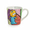 Egan PTS21/1R Mug Jumbo, Modello Maggie, Porcellana, Multicolore, 1 unità (Confezione da 1)