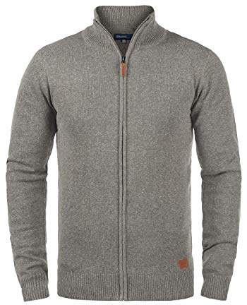 Blend BHNorman Herren Zip-Jacke Sweatjacke Zipper Feinstrick