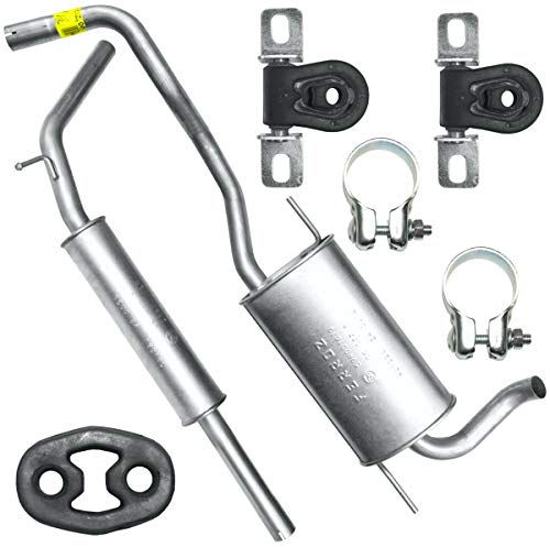 Ferroz Schalldämpferset Auspuffanlage Auspuff für VW Polo 3 III 6N 6N2 1.0i 1.3i 1.4i 1.6i