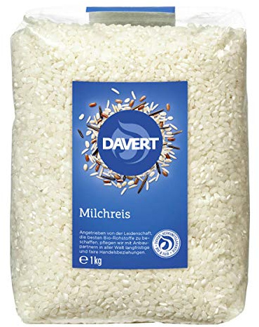 Davert - Milchreis - 1 kg - 8er Pack